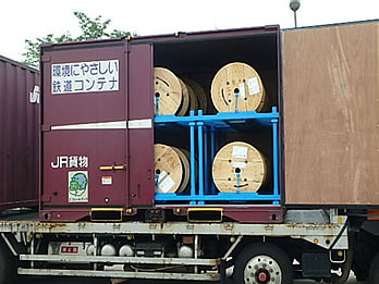 電線ドラムパレット