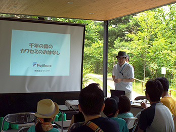 地域コミュニティの「こども夏まつり」に参加