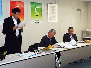 グループ災害対策本部訓練