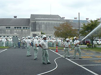 石岡事業所 防災訓練