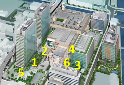 深川ギャザリア全景図